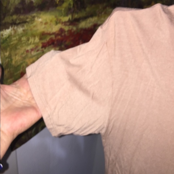 ❤️ American Eagle size medium soft comfy oversized v neck short sleeve high low - Picture 3 of 6